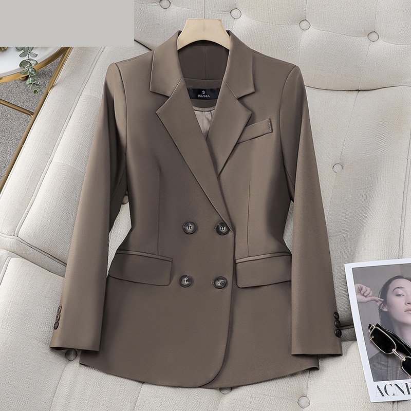 Formal Winter Wear Women Jacket - 하이 퀄리티 여성용 블랙 다크 브라운