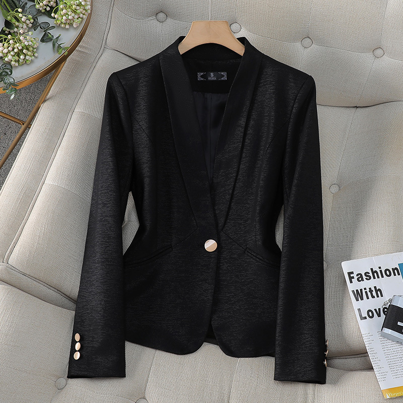 Formal Winter Wear Women Jacket - NewAutumn 여성 블레이저 코트 긴 소매