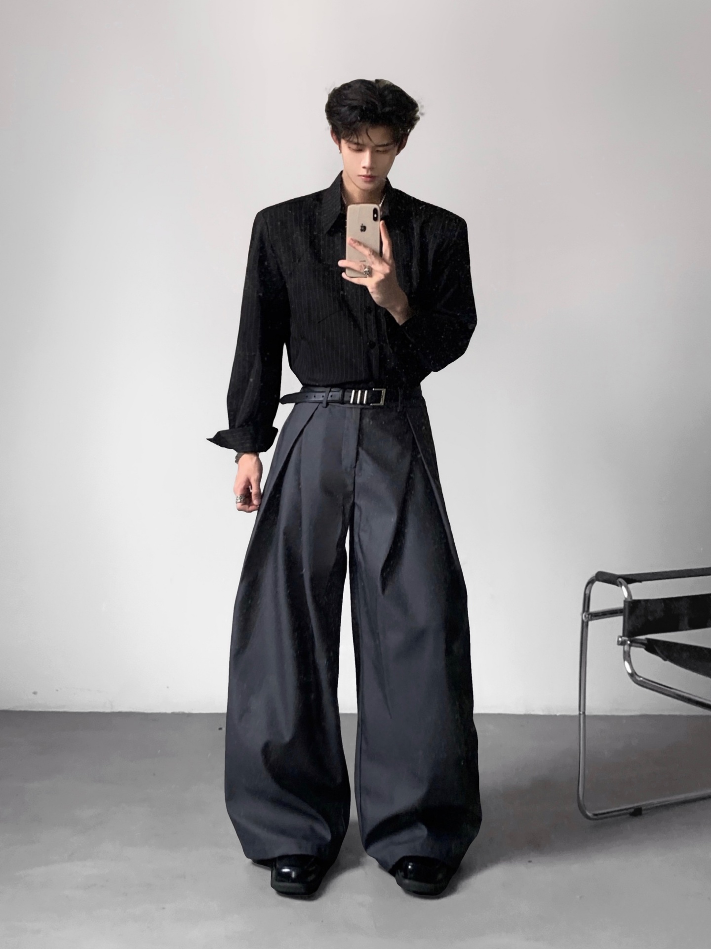 Tailored Trouser Wide - 에이스 테일러스 남녀공용 루즈핏 와이드 레그