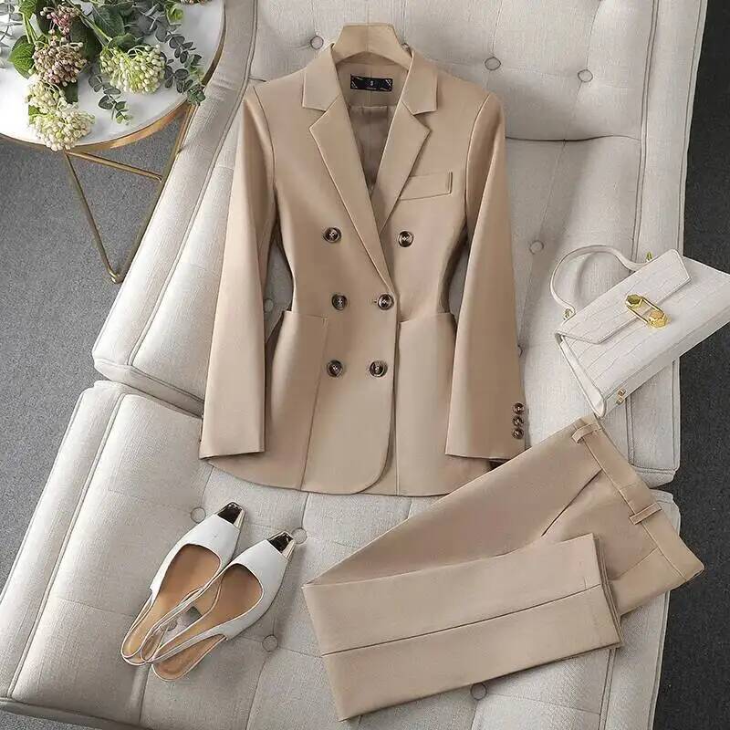 Formal Winter Wear Women Jacket - 정장 여성 비즈니스 정장 바지와 재킷