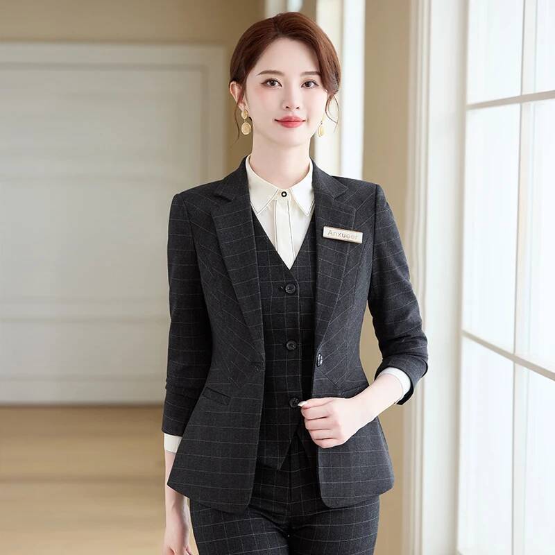 고품질 원단 가을 겨울 정장 OL 스타일 여성 비즈니스 - Formal Winter Wear Women Jacket 리뷰 및 가격