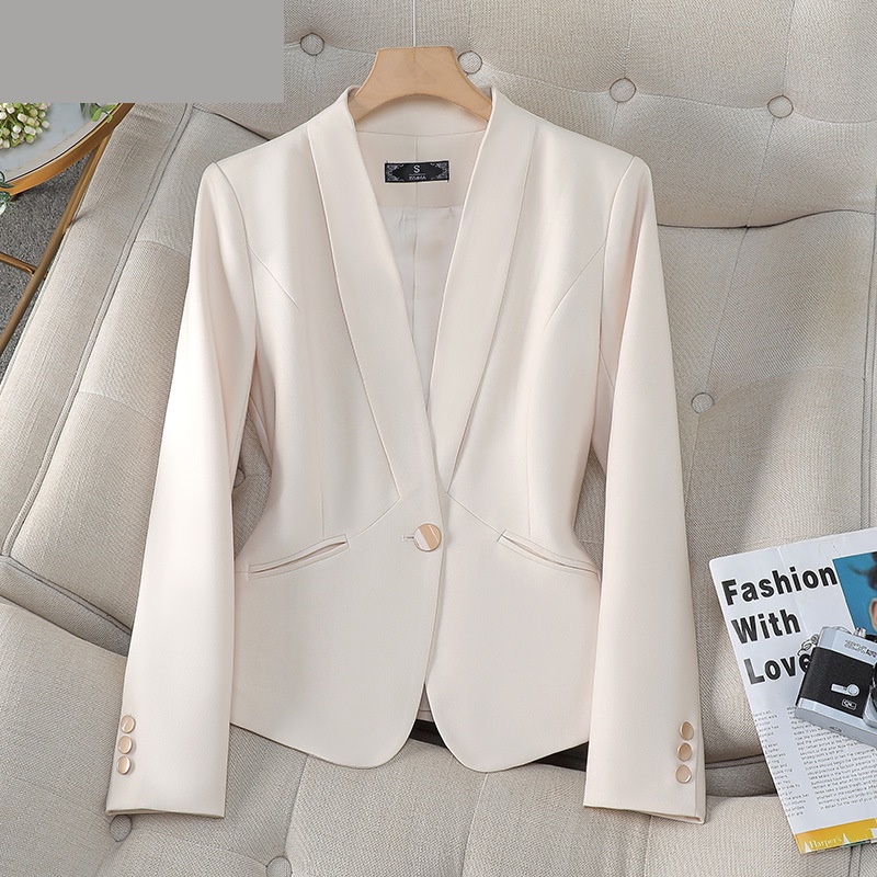 NewAutumn 여성 블레이저 코트 긴 소매 싱글 버 - Formal Winter Wear Women Jacket 리뷰 및 가격