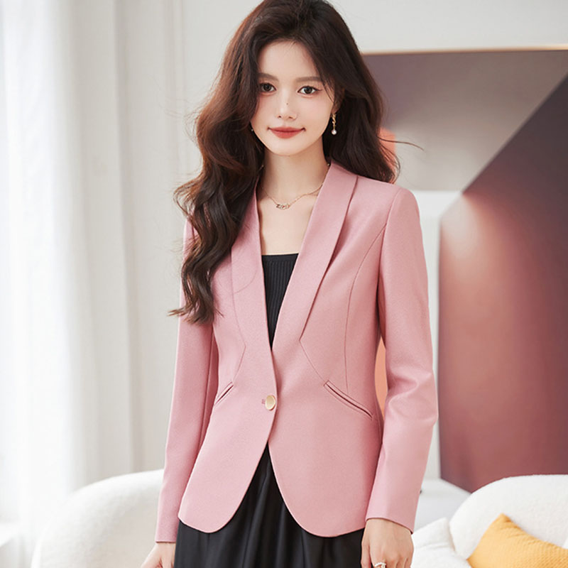 여성용 정장 블레이저, 여성용 핑크 살구색 블랙, 긴팔 - Formal Winter Wear Women Jacket 리뷰 및 가격
