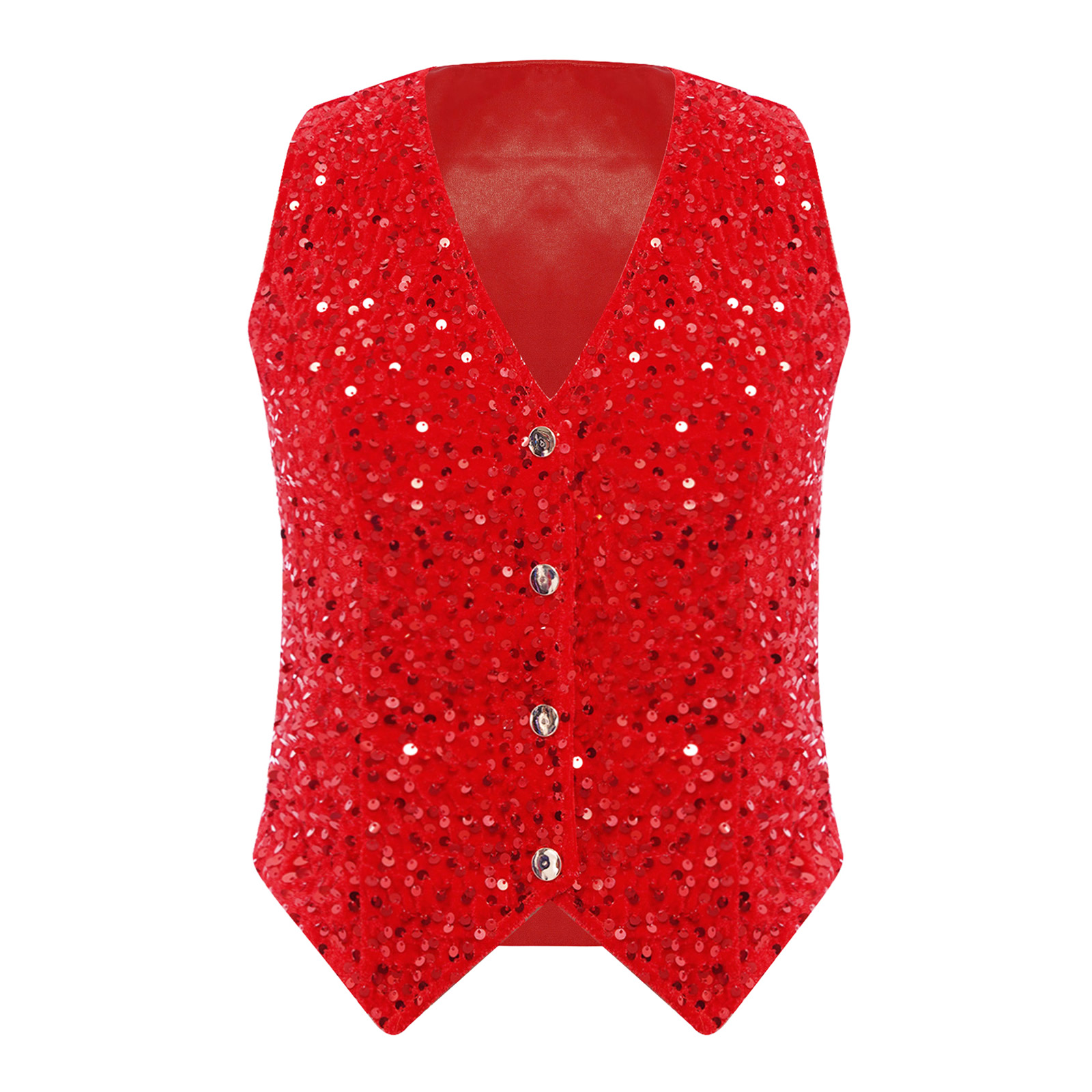 여성용 반짝이 스팽글 조끼 크리스마스 카니발 의상 공식 - Women Formal Wear Vest 리뷰 및 가격