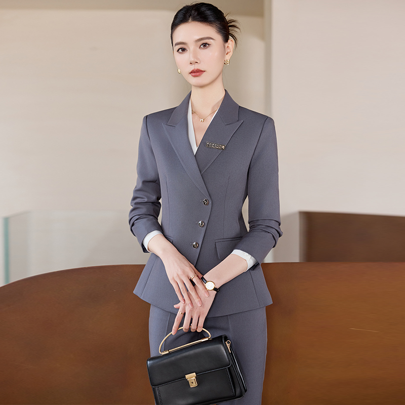 여성을위한 고품질 패브릭 정장 바지 정장 가을 겨울 바 - Formal Winter Wear Women Jacket 리뷰 및 가격