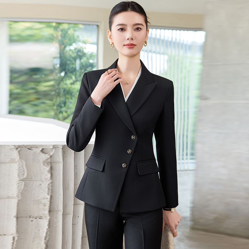 여성을위한 고품질 패브릭 정장 바지 정장 가을 겨울 바 - Formal Winter Wear Women Jacket 리뷰 및 가격