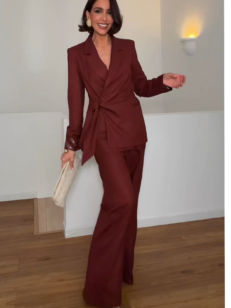 패션 오피스룩 여성 블레이저 팬츠 수트 우아한 포멀 슬 - Formal Wear Women Us 리뷰 및 가격