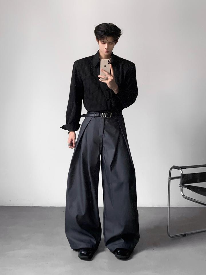 에이스 테일러스 남녀공용 루즈핏 와이드 레그 수트 팬츠 - Tailored Trouser Wide 리뷰 및 가격
