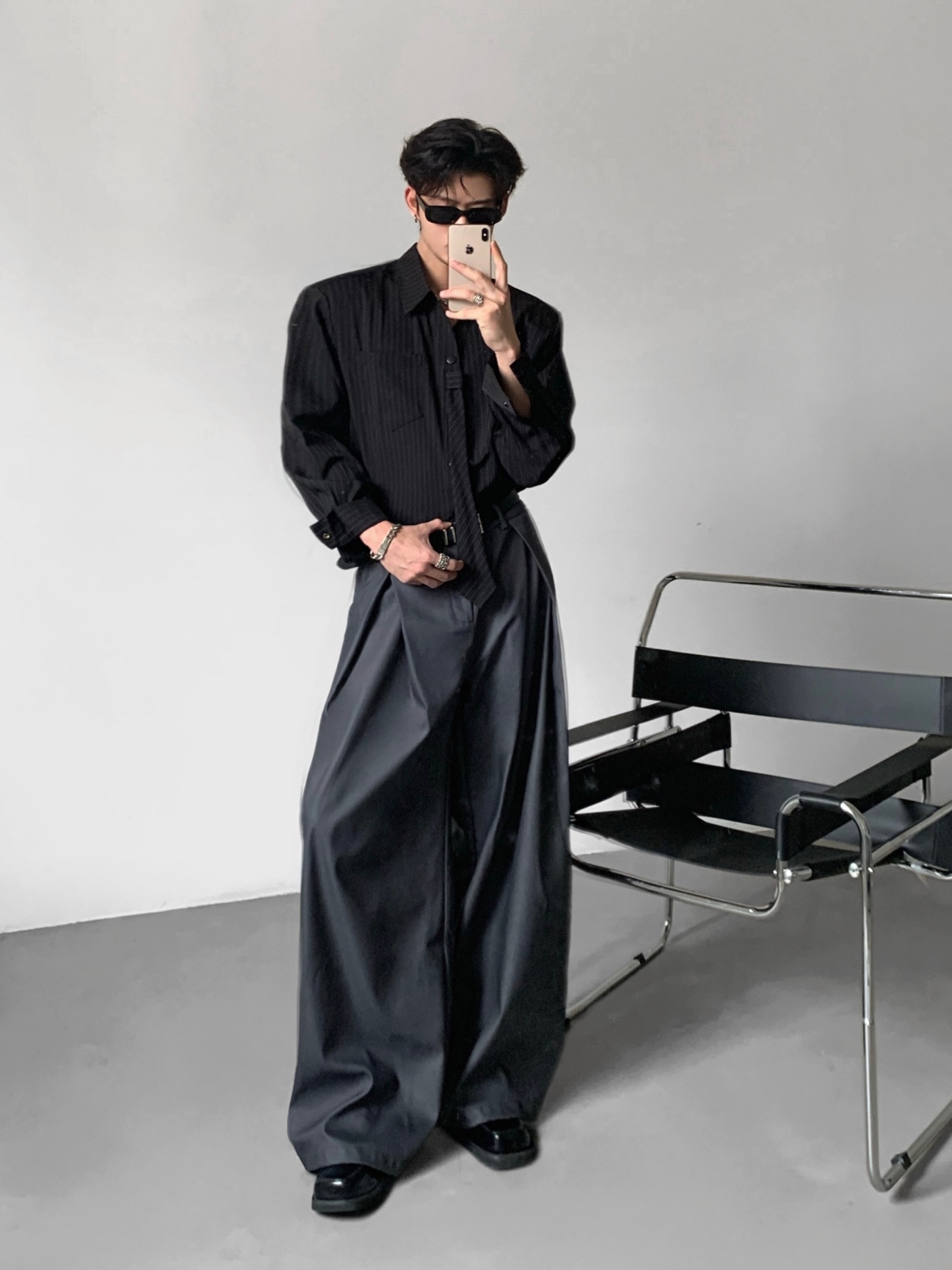 에이스 테일러스 남녀공용 루즈핏 와이드 레그 수트 팬츠 - Tailored Trouser Wide 리뷰 및 가격