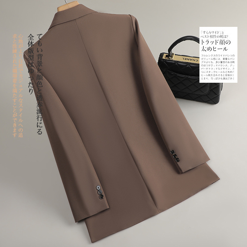 여성 블레이저 여성용 가을 겨울 긴 소매 정장 재킷 코 - Formal Winter Wear Women Jacket 리뷰 및 가격