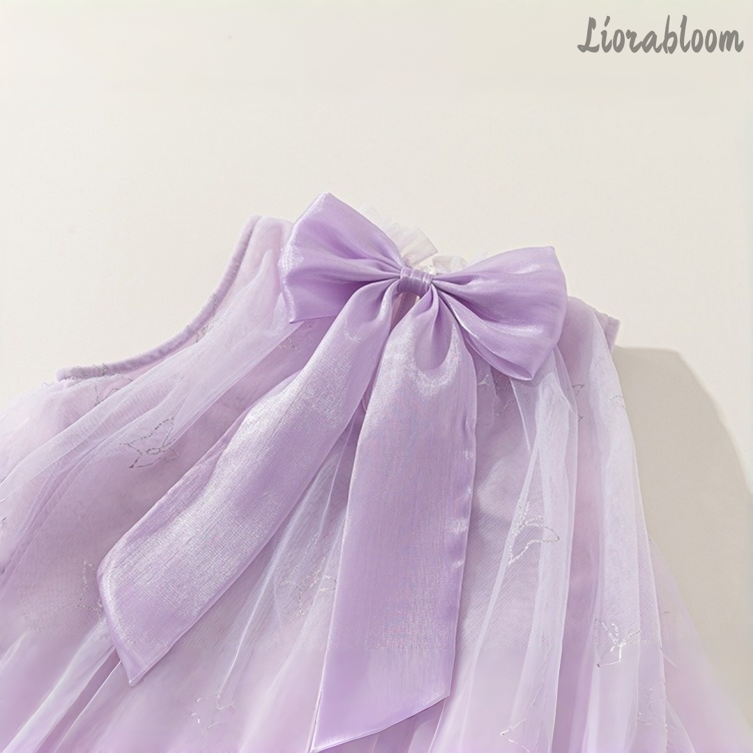 보라색 일상 공주 드레스 정장 가운 레이스 밑단 리본  - Formal Wear Women Us 리뷰 및 가격