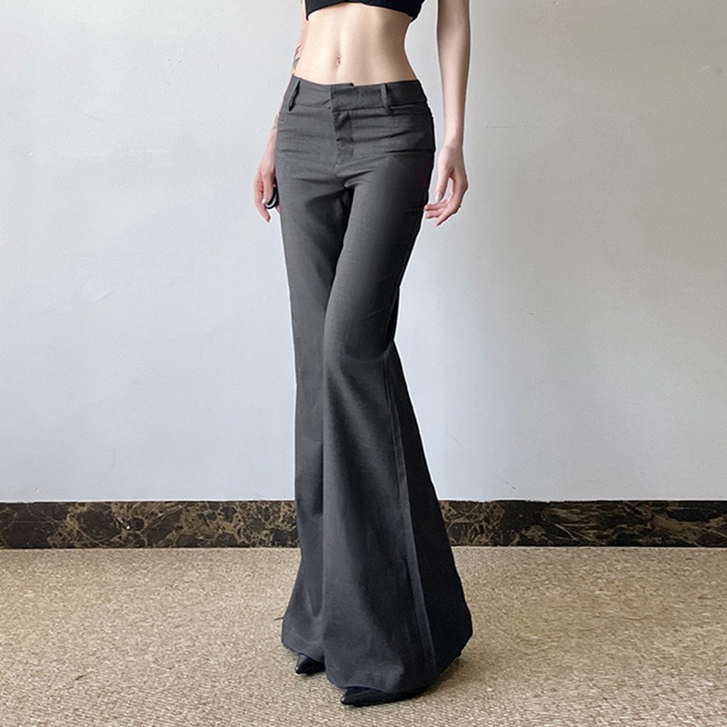 그레이 풀렝스 팬츠 마이크로 플레어 와이드 레그 트라우 - Tailored Trouser Wide 리뷰 및 가격