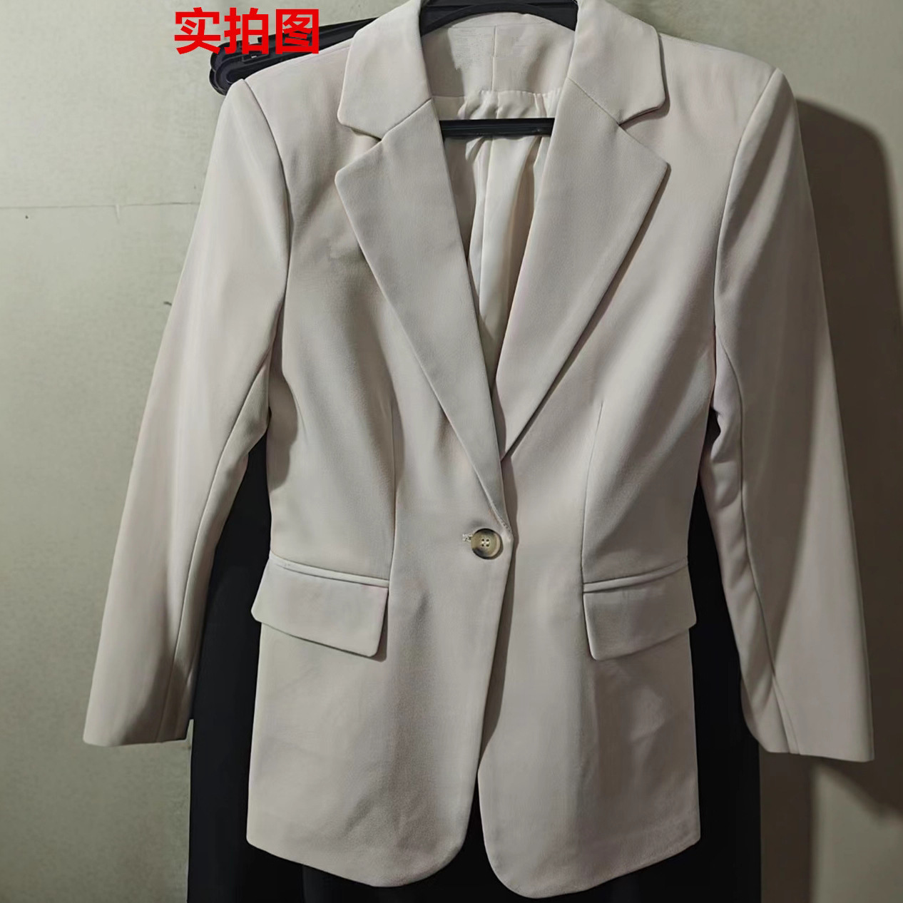 오피스 레이디 블레이저 여성 재킷 긴 소매 싱글 버튼  - Formal Winter Wear Women Jacket 리뷰 및 가격
