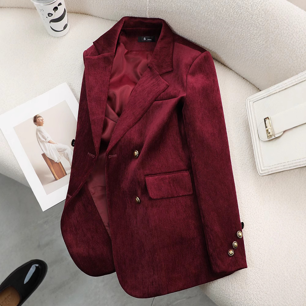 패션 여성 블레이저 코트 여성 긴팔 비즈니스 정장 재킷 - Formal Winter Wear Women Jacket 리뷰 및 가격