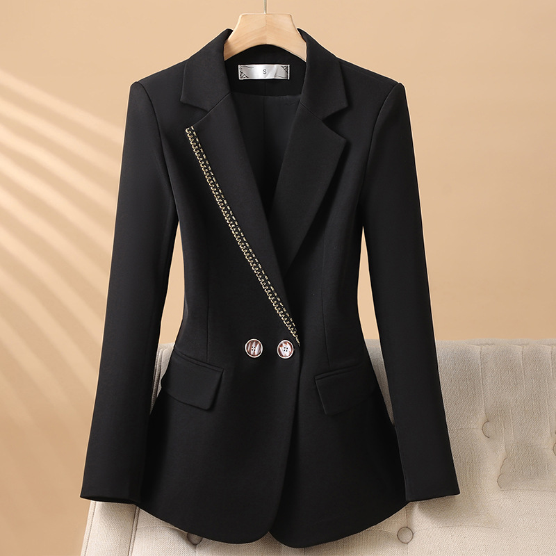 패션 여성 블레이저 긴팔 봄 가을 여성 슬림 정장 재킷 - Formal Winter Wear Women Jacket 리뷰 및 가격