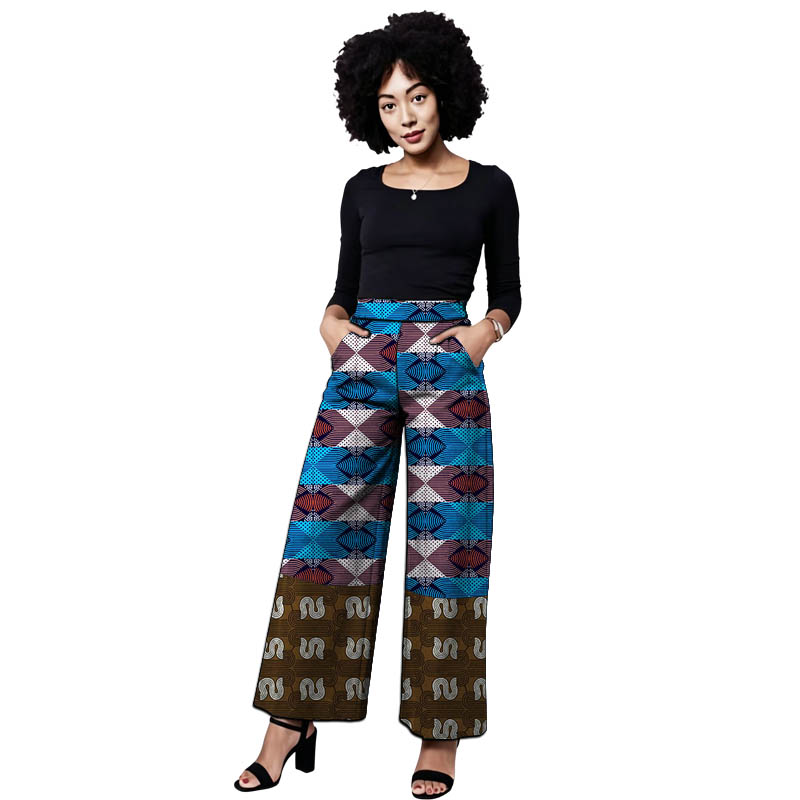 앙카라 의상 여성용 패치워크 바지 와이드 레그 팬츠 아 - Tailored Trouser Wide 리뷰 및 가격