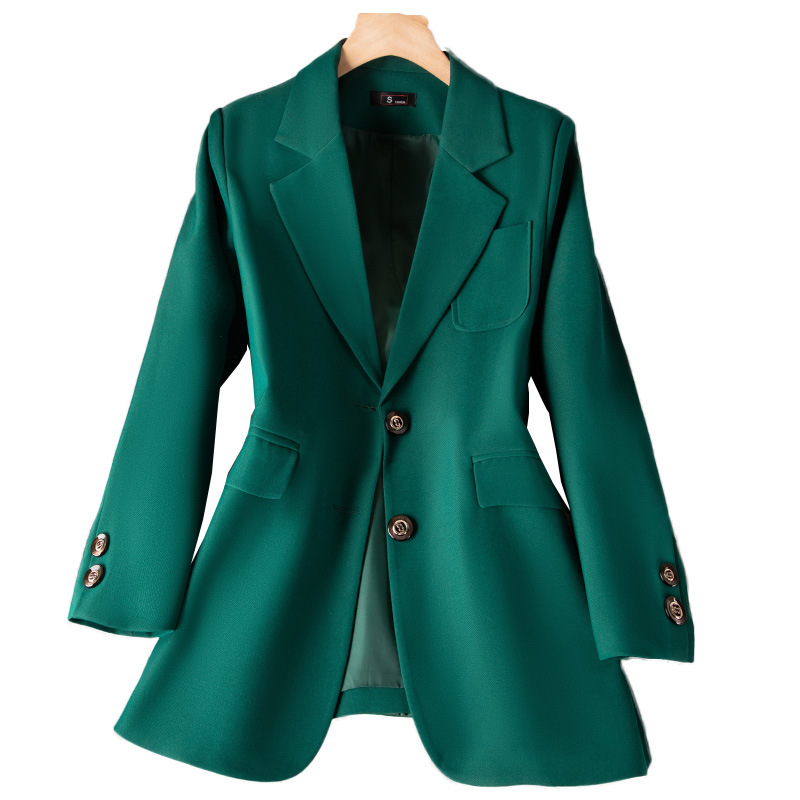 여성용 정장 블레이저 코트, 긴 소매 싱글 브레스트 재 - Formal Winter Wear Women Jacket 리뷰 및 가격