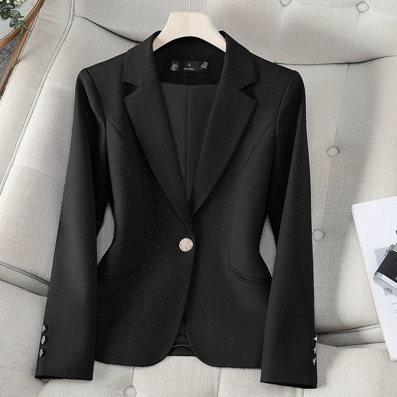 2025 봄 가을 여성 블레이저 재킷 블랙 카키 레드  - Formal Winter Wear Women Jacket 리뷰 및 가격